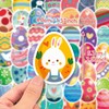 Waxkure 50 Pcs Egg Stickers, Basket Stuffers Basket StuffersDecoration Easter