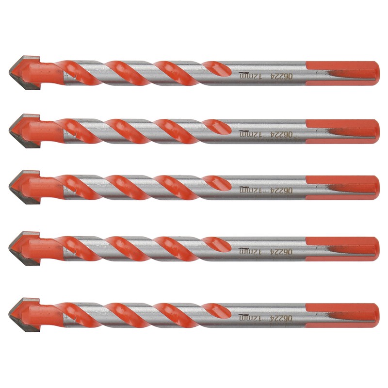 5Pcs Multifunctional Drill Bits Carbide Triangle Shank Electric Drilling Accessories