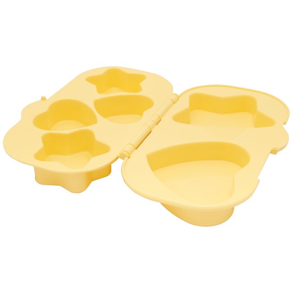 伊原 企販 dattio-bun・kukka- Yellow 12 X 20 X X 4.7 Heart and Star Omelette & fried egg kukka-