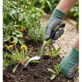 Hand Weeder Tool for Garden Weeding – Ergonomic Handle and Aluminum Alloy Body for Weed Removal & Transplanting