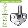 Insaga 304 Stainless Steel Gate Hinges Heavy Duty, Non-Welded Gate