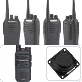 EMSea 2 Pack Mini Square 40mm Internal Magnetic Speaker 5W Full Range Horn for Walkie Talkies and Bluetooth Audio