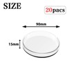 HIRAISM Petri Dish, Plastic Petri Dish with Lid, Laboratory Supplies,