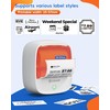 InkWon B21 Label Maker, 2-Inch Bluetooth Label Maker Machine with