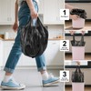 2.6 Gallon Small Black Bathroom Trash-Bags - Compostable Mini Garbage