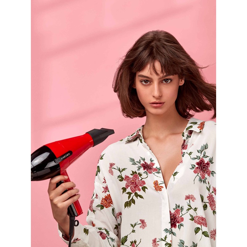 Elchim Professionelle Haartrockner 2001 HP rot/schwarz