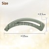Herbeluemily Banana Clip, Hair Clip, Firm, Simple, Stylish, Crescent, Set