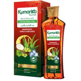 Kumarika Revitalize Cooling Oil 200ml: Noursishes, relaxes and cools with 100% Natural extracts, message and remove the stress with cooling relaxation
