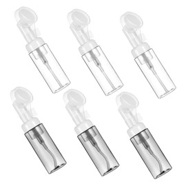 Healeved 6pcs Foam Bottle Airless Pump Container Foaming قطعة من زجاجات من زجاجات مضخة Bottle Empty زجاجة مضخة رغوة Oiling Bottle Automatic Dispenser Pump Bottle Liquid Plastic