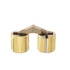 sourcing map Cylindrical 18mm Invisible Furniture Hinge Concealed Hinge 180