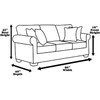 Clear Vinyl Furniture Protector - Large Sofa Cover - 108"