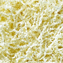 1 LB Beige Crinkle Cut Paper Shred Gift Box Filler DIY Packing Paper Easter Basket Grass
