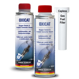 OXICAT- Oxygen Sensor & Catalytic Converter Cleaner-Engine, Fuel & Exhaust- Pack of 2 FOR PREVENTIVE MAINTENANCE