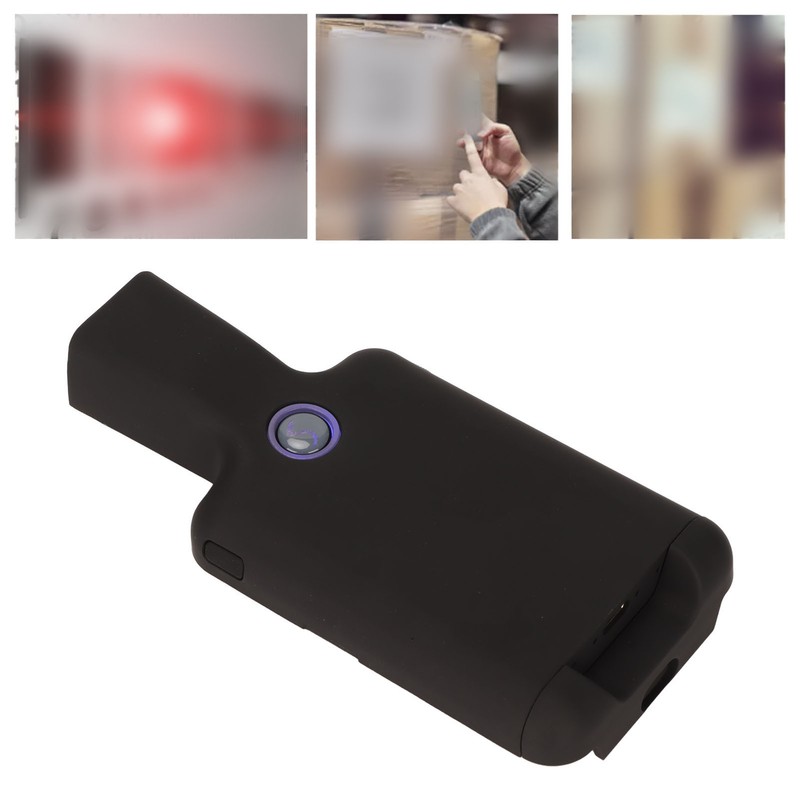 Back Clip Bluetooth Barcode Scanner 1D 2D QR 2.4G Wireless