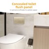 ACESOME Push Plate Toilet Cistern Replacement Parts, Flush Plate Fit