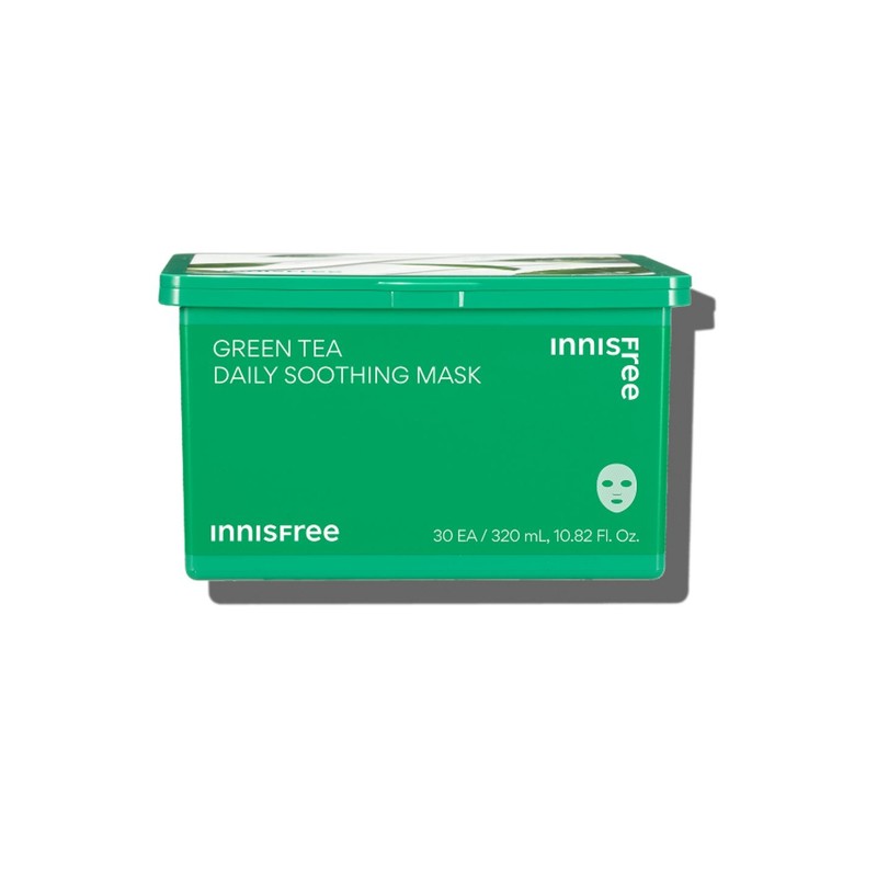 Innisfree Green Tea Daily Sooting Mask 30 Sheets
