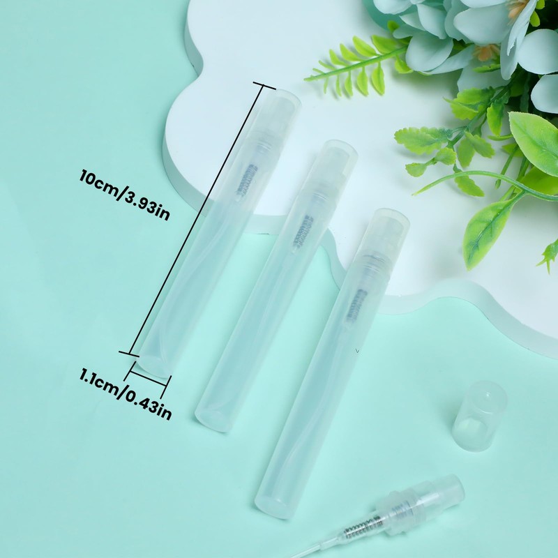 Gallipower 16 Pcs 5ml Mini Clear Plastic Spray BottleEmpty, Small