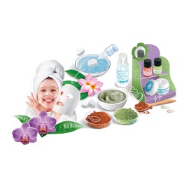 Clementoni Galileo Lab - Make Your Own Face Masks, DIY Beauty Cloth Masks, Scented Fabrics for Relaxing the Face, Cosmetic Set for Children from 8 Years by Clementoni 59248, 35 x 7 x 26 cm