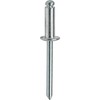 Pop Rivets 3/16" x 1/2" Aluminum Body Steel Mandrel Dome