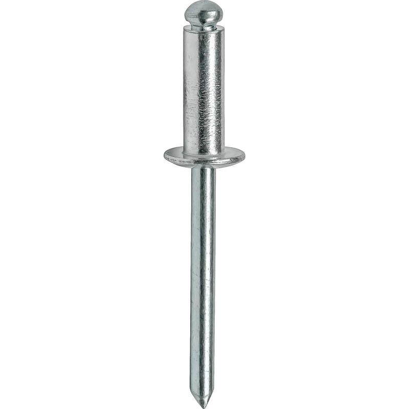 Pop Rivets 3/16" x 1/2" Aluminum Body Steel Mandrel Dome