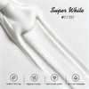 18ml Super White Gel Nail Polish, Nail Manicure Salon UV/LED