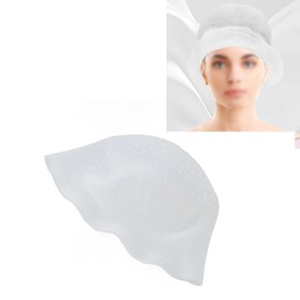 Gorro para Resaltar el Cabello con Aguja de Gancho, Gorro para Resaltar el Cabello con Gancho para Peluquería, Gorro de Silicona para Teñir el Cabello, Peluquería en Casa,