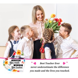 PETCEE Teacher Appreciation Gifts for Women,Thank You Teacher Gift 2023 End of Year Teacher Gifts for Graduation First Day of School Gifts Inspirational Gifts for Women Retirement Gifts for Women