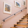 RealPlus Handrail Brackets Heavy Duty Steel Swivel Hand Rail Brackets