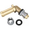 LR048474 LR049990 C2Z28258 Thermostat Water Outlet Hose Connector Kit Compatible
