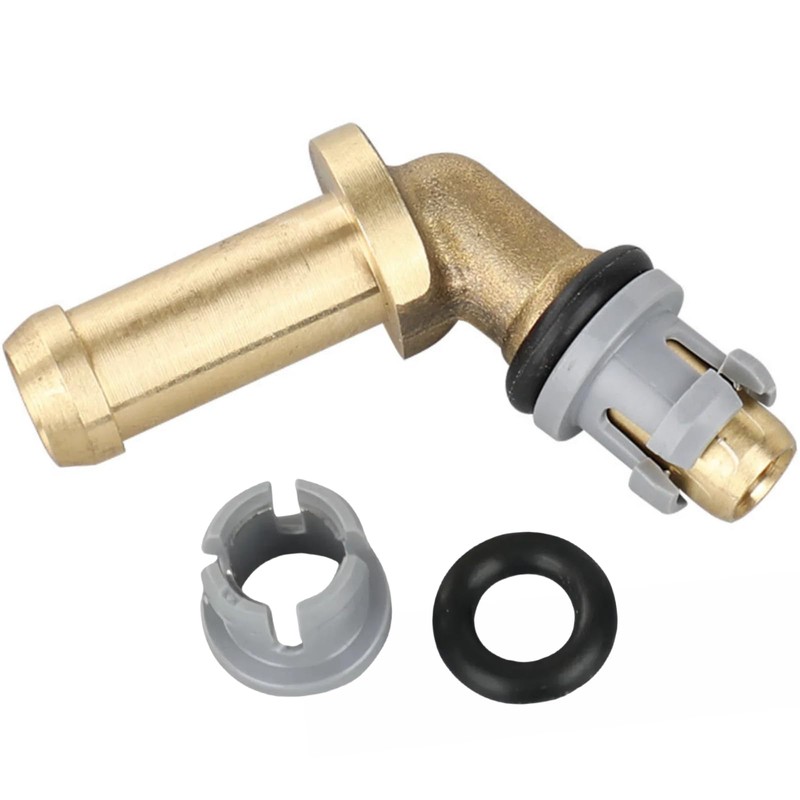 LR048474 LR049990 C2Z28258 Thermostat Water Outlet Hose Connector Kit Compatible
