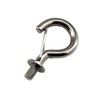 jinrowphee Stainless Steel Rigging Spring Hooks Connector Hooks Screw Hooks