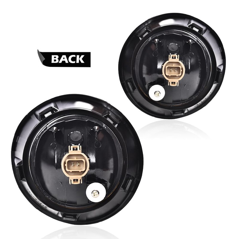 DOTCOM Front Fog Light Assembly Compatible With Chevy Camaro 2010-2013