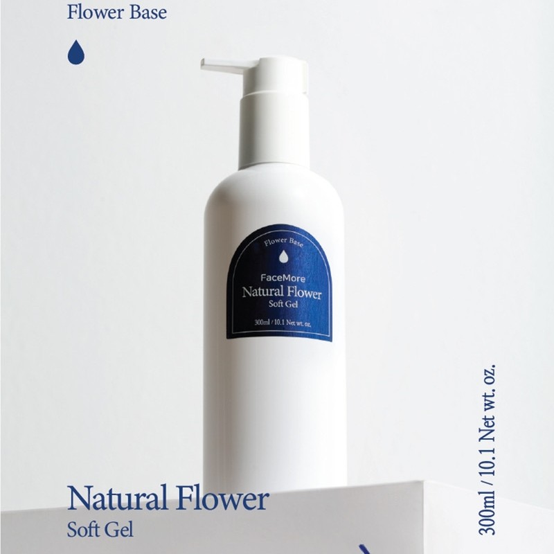 Face More Natural Flower Calming Pack Soft Gel 300ml Renewal