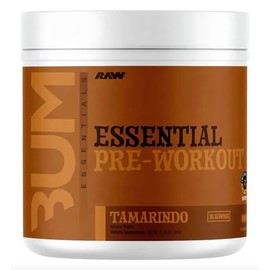Raw Cbum Essential Pre-workout 30 Servicios (411g) (tamarindo)                                                                                        