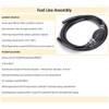 Fuel Line Assembly 3/8" Inner Dia 5/8" 6FT Outer Dia