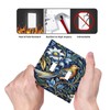 MUZUMU Bird with Blue Flower Light Switch Covers Double Toggle