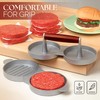 Alpine Cuisine Burger Press with Wood Handle, Hamburger Press Patty
