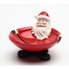 Cosmos Gifts Fine Ceramic Santa Candy Bowl Dish 6" L