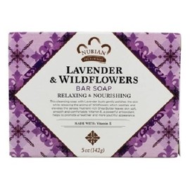 Nubian Heritage Soap Bar, Lavender and Wildflower, 5 Ounce