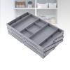 Drawer Organizer Single Row Expandable Folding Jewelry Organizer Tray Earring
