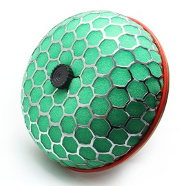 3.15" High Flow Air Intake Mushroom Filter Washable Sponge Honeycomb Mesh Air Filter (Green)