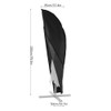 Parasol Cover Large Cantilever Waterproof Dustproof Umbrella Cover Black