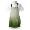 Lunarable Koi Fish Apron, Japanese Koi Fish Painting Style Hanging