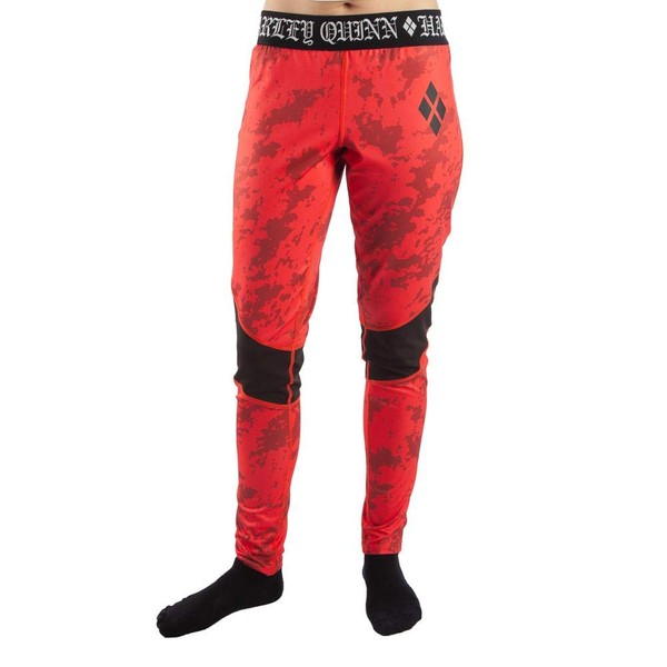 Bioworld Juniors' Harley Quinn Active Spandex Leggings-Medium