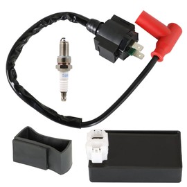 waltyotur Ignition Coil CDI Box Spark Plug Replacement for Honda Foreman 450 TRX450 FE TRX450 FM 2002-2004 TRX450 ES 1998-2001 Replacement for 30410-HN0-A01
