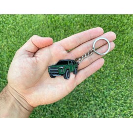 FOUR WHEEL BEAST 4Runner Accessories - Keychain 4 runner key chain key fob cover - 3rd 4th 5th gen mods car accessories trd 4 runner (Army Green)