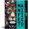 Libro para Colorear Mandalas Antiestrés Manifiesto PODER ANIMAL, Relajación y