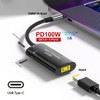 CY USB C 電源コンバーター 長方形電源 Thinpad X1入力 USB C 100W