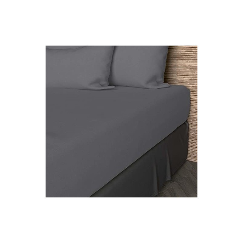 Soleil d'ocre 615843 Fitted Sheet Cotton 57 Son 180 x