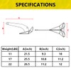 MERXENG 22lbs Triangle Boat Anchor, 316 Stainless Steel Delta-Style Anchor,